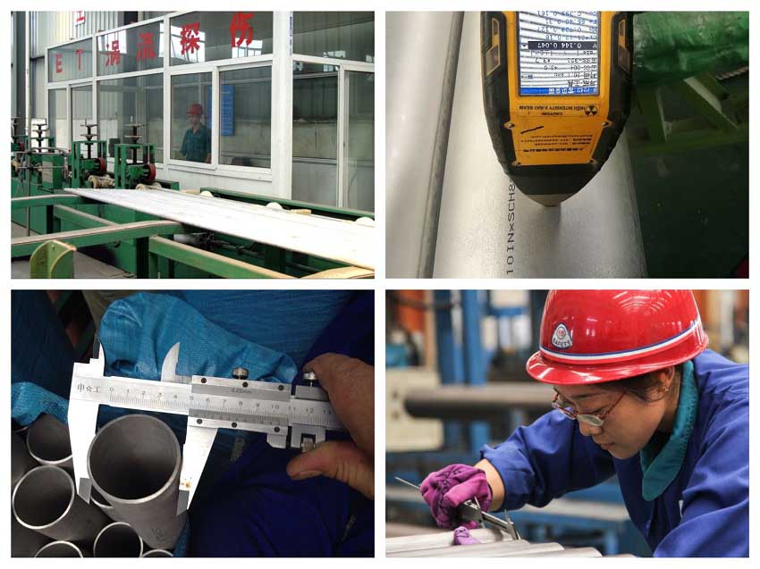 Stainless Steel Seamless Pipe A312 test