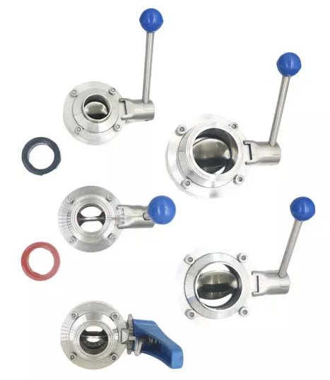 Sanitary-Tri-clamp-3A-butterfly-valve-with-Pull-handle-EPDM-Silicone-seal8