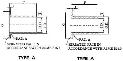 Lap-Joint-Stub-End-drawing