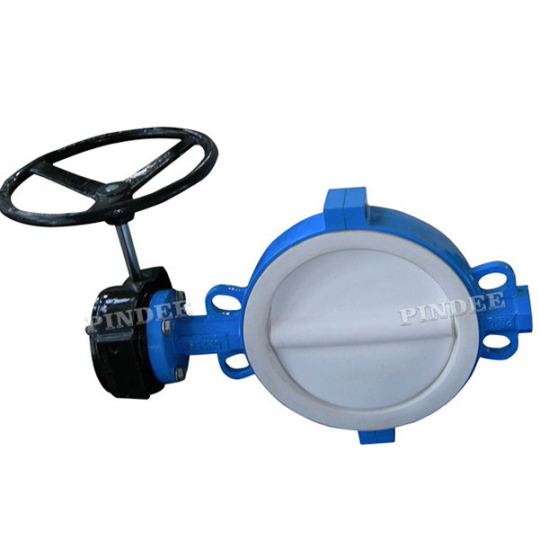 Wafer Lined Fluorine Butterfly Valve