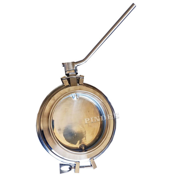 Tri Clamp Sanitary Powder Tight Butterfly Valve