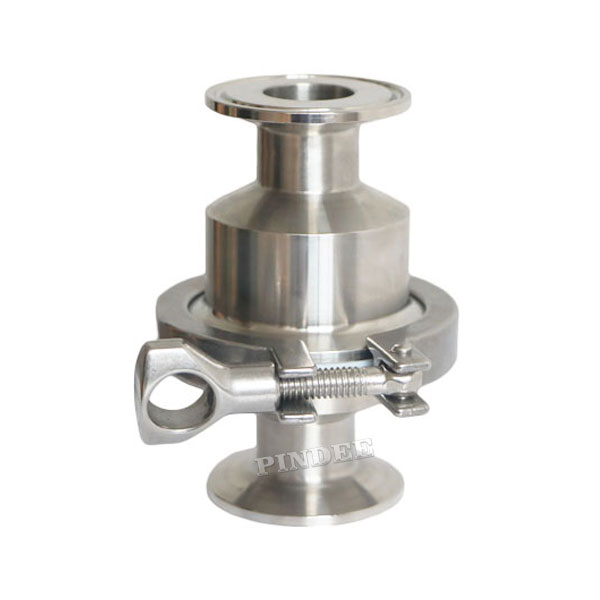 Sanitary Check Valve With Tri-Clamp End