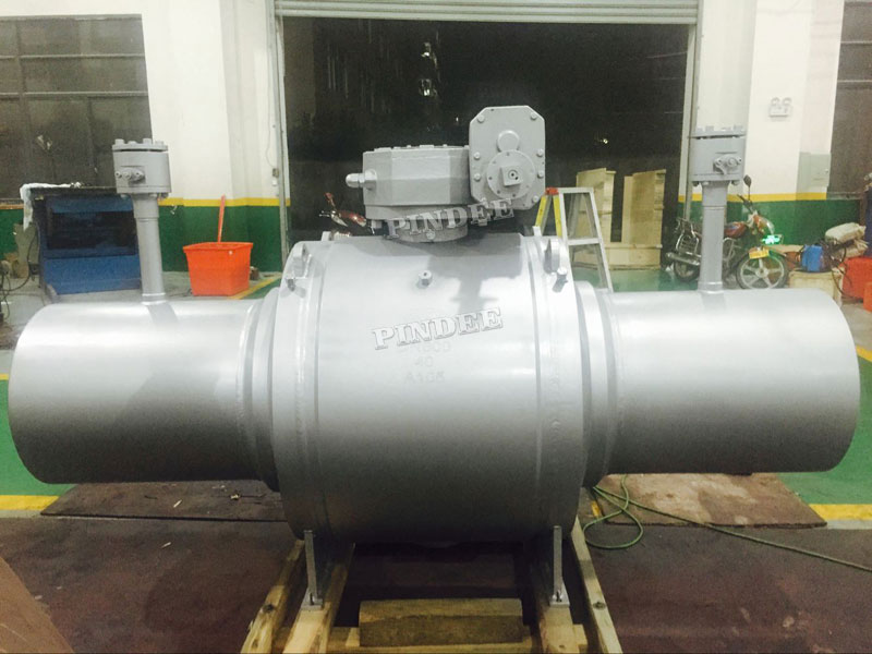 Long Extension Welded Ball Valve