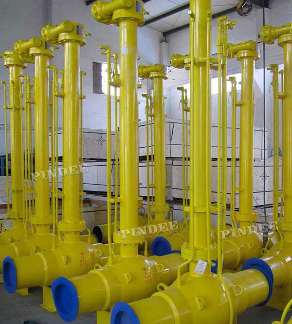 Underground Fully Welded Ball Valve
