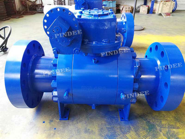 Forged Steel Trunnion Ball Valve