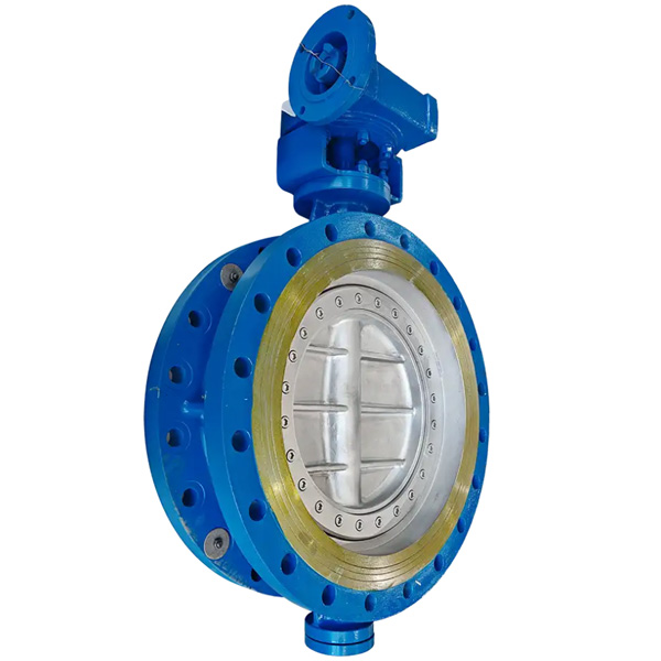 Pindee Valve Manufacture DN600 WCB Tri-Eccentric Butterfly Valve PN16
