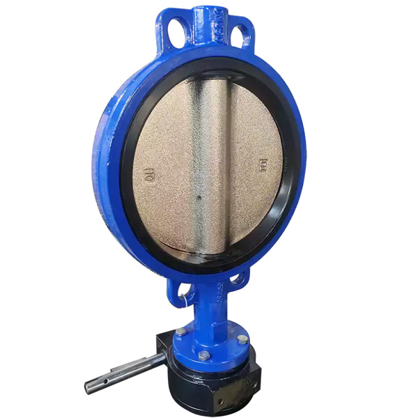 PN16 Worm Gear Hard Back Seat Wafer Butterfly Valve Manufacture by Pindee Valve