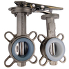 Pindee Valve Manufacture Silicone Rubber Seat Stainless Steel Wafer Butterfly Valve with Handlever