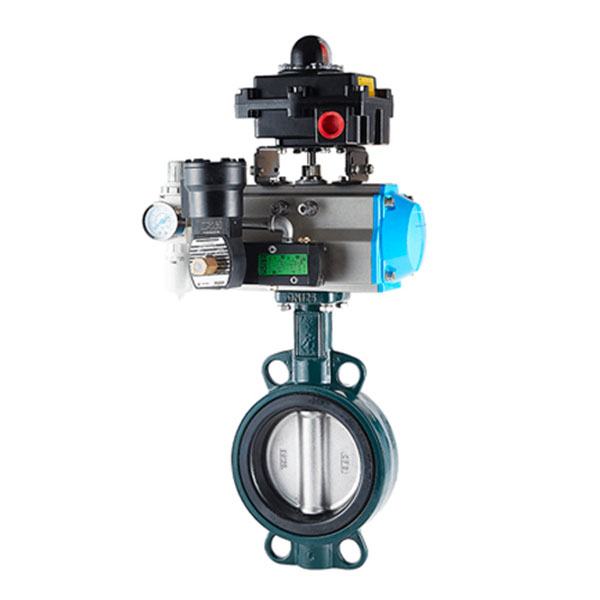 Pindee Pneumatic Wafer Butterfly Valve