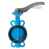 Multi Standard Soft Seat Aluminum Lever Coated Discwafer Type Butterfly Valve