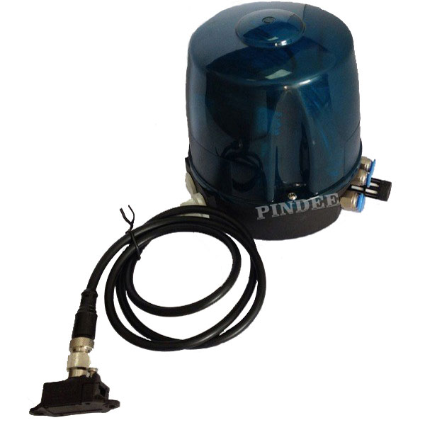 Pneumatic Butterfly Valve with Intellegent Control Head