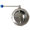 Sanitary Weld Butterfly Valve With Pull Handle