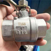 2PC Stainless Steel Ball Valve With Mounting Pad