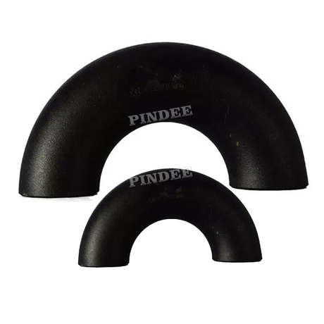 180° Elbow Return Black Paint Carbon Steel Fittings