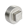 Square Plug Cast Threaded 150LB Fitting